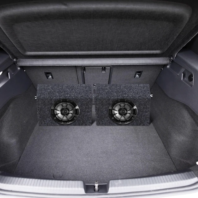 Alt view image 6 of 6 - 2-Way Coaxial Car Audio Speakers with Speaker Box Enclosures Set Sturdy Constructed Car Stereo and Sound System Accessories Portable Audio Equipment for Vehicles(Separate,6.5" 100 W)