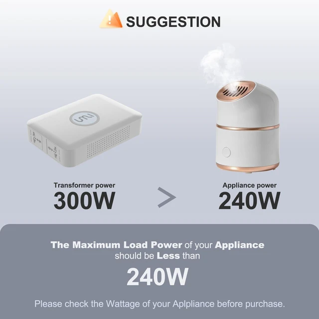 Alt view image 5 of 7 - 300W 110V to 220V Step Up Converter 220-240V Appliance Use in US Electric Transformer 120v to 240v Voltages,Asia Use in US Canada Mexico,Heavy Duty,CE Certified,Safe and Effective,White
