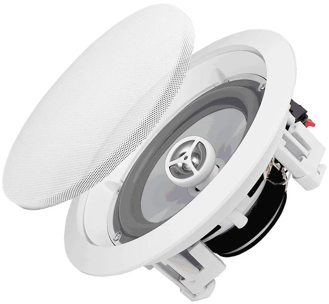 Main image of 6.5 Weatherproof in-Ceiling Speaker Pair - Indoor/Outdoor Stereo ICE600WRS