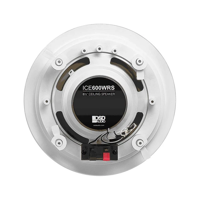 Alt view image 3 of 4 - 6.5 Weatherproof in-Ceiling Speaker Pair - Indoor/Outdoor Stereo ICE600WRS