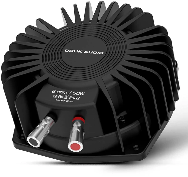 Main image of BS-1 Bass Shaker: 50W High Power Tactile Transducer - Subwoofer Lows for Home Theater, Car Audio & Gaming Chair Vibration Immersion (1 PC)