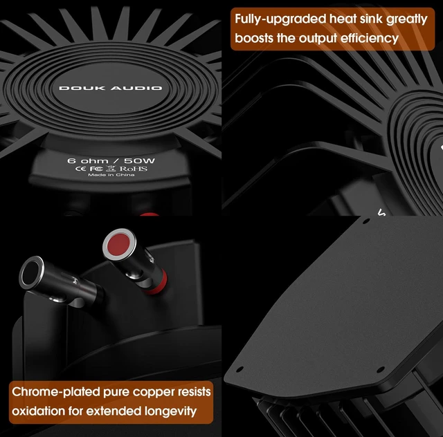 Alt view image 6 of 7 - BS-1 Bass Shaker: 50W High Power Tactile Transducer - Subwoofer Lows for Home Theater, Car Audio & Gaming Chair Vibration Immersion (1 PC)