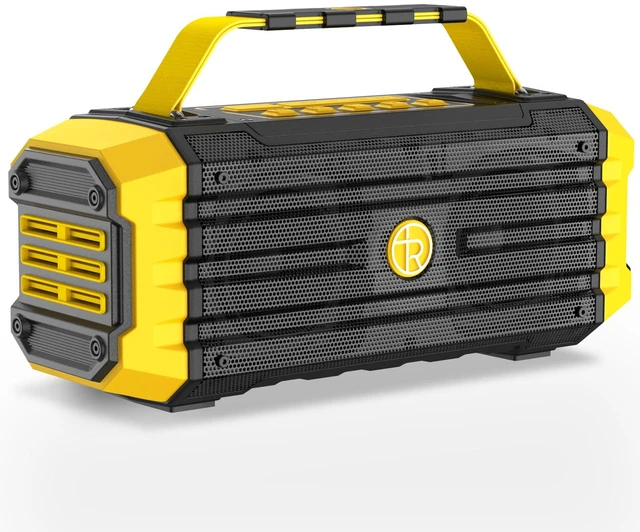 Main image of Portable Bluetooth Speaker 120W Peak 80W Wireless Speakers, TWS Pairing, Deep Bass, Hi-Fi Loud Speaker, IPX6 Waterproof, DSP Sound Boombox for Outdoor, Camping, Party, Beach