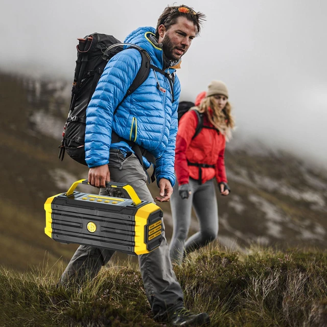 Alt view image 7 of 7 - Portable Bluetooth Speaker 120W Peak 80W Wireless Speakers, TWS Pairing, Deep Bass, Hi-Fi Loud Speaker, IPX6 Waterproof, DSP Sound Boombox for Outdoor, Camping, Party, Beach