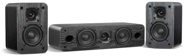 Main image of 3.0 Home Theater System, Surround Sound Speakers with Horn Tweeter Crystal Clear Dialogue, 150W Peak Power, For Home Audio/RV, Amplifier Required, Cable Not Included, Passive