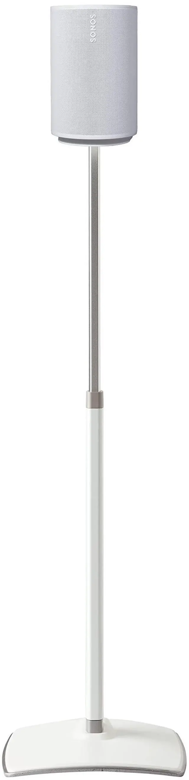 Main image of Height-Adjustable Speaker Stand for Sonos Era 100 (White) - WSSE1A1-W2