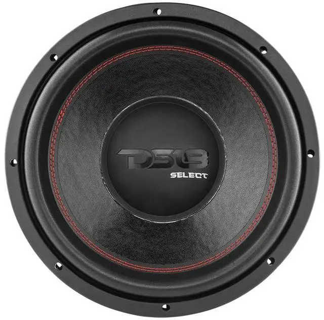 Alt view image 2 of 6 - SLC-12S Subwoofer in Black - 12-Inch Speaker, 500W Max Power, 250W RMS Power, Aluminum 4 Layer Voice Coil, Black Steel Frame, SVC, 4 Ohm Impedance, Ferrite Magnet (1 Speaker)