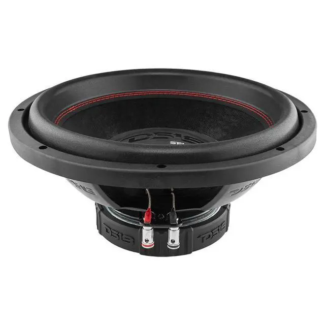 Alt view image 5 of 6 - SLC-12S Subwoofer in Black - 12-Inch Speaker, 500W Max Power, 250W RMS Power, Aluminum 4 Layer Voice Coil, Black Steel Frame, SVC, 4 Ohm Impedance, Ferrite Magnet (1 Speaker)