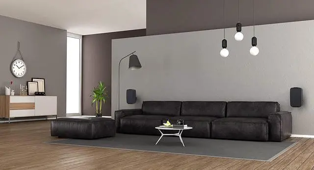 Alt view image 6 of 6 - Vertical Wall Mount for Sonos Five & Play:5 (Black)