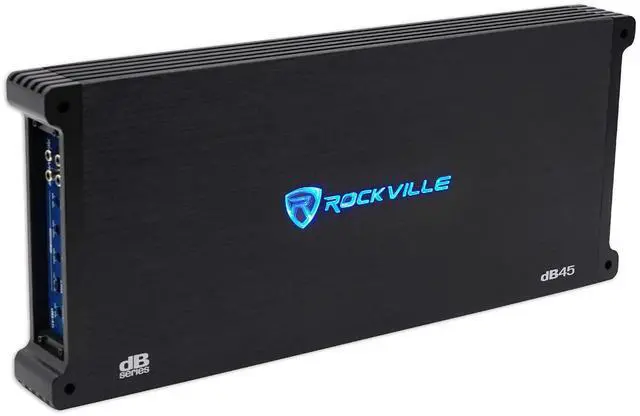 Main image of dB45 3200W 4-Channel 2-Ohm Car Amplifier, High-Speed MOSFET, Adjustable Crossover, LED, Remote Sub Control, Perfect for Car Audio and Subs