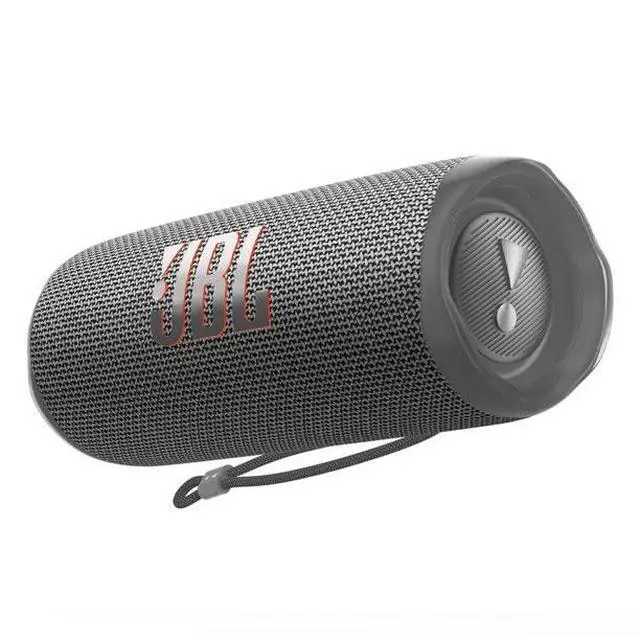 Alt view image 4 of 6 - Flip 6 - Waterproof Portable Bluetooth Speaker, Powerful Sound and deep bass, IPX7 Waterproof, 12 Hours of Playtime with Megen Hardshell Case - Gray