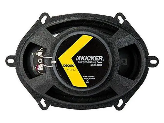 Alt view image 4 of 6 - DSC680 6x8-Inch (160x200mm) Coaxial Speakers, 4-Ohm (Pair)