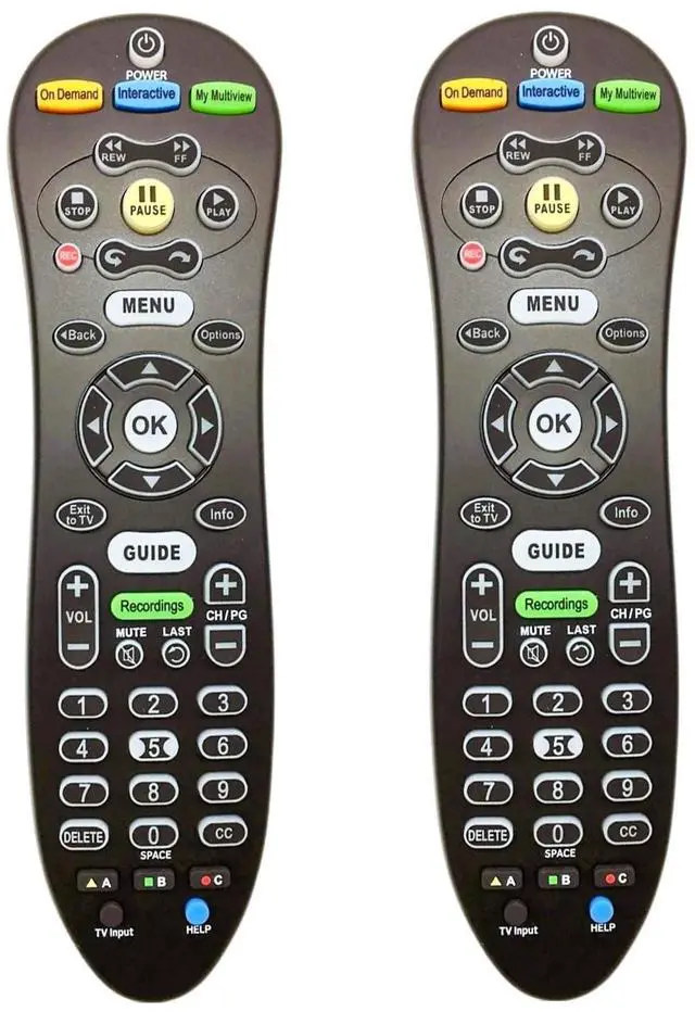 Main image of Universal Remote Control, S30 Remote Control, Multi-Function Digital Controls-2pack