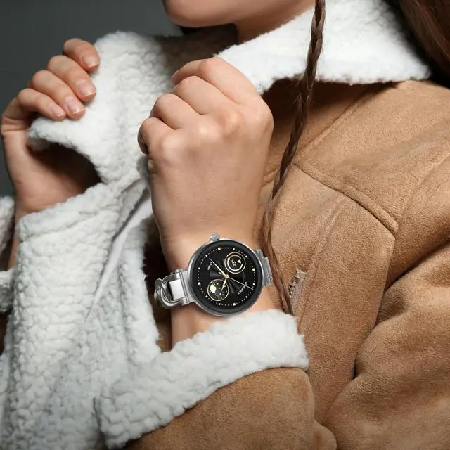 Alt view image 3 of 6 - Bloom Smart Watch for Women, 1.32 AMOLED Display Fitness Tracker with Bluetooth Calling, Heart Rate & Sleep Tracking, 60+ Sports Modes, IP68 Waterproof Smartwatch for Android & iPhone