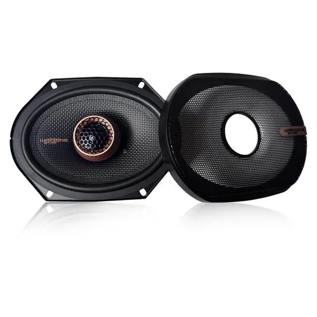 Alt view image 5 of 6 - 2X WZ68PTi 6x8-Inch Super Coaxial Speaker Pair, 4 Ohm, 480W Max, 160W RMS, 92dB Sensitivity, Ferrite Woofer & PEI Dome Tweeter for Pro Car Audio