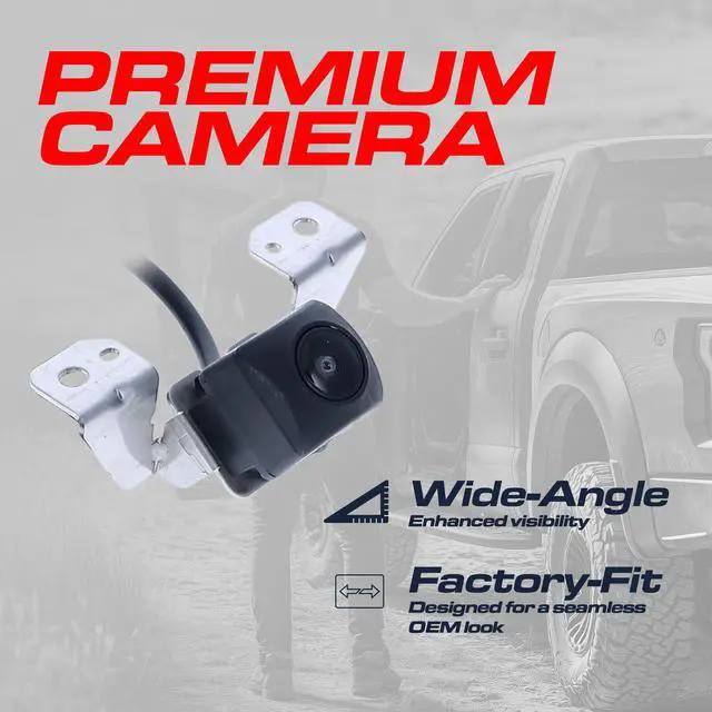 Alt view image 3 of 6 - Replacement for Honda Pilot w/Wide Angle (2009-2012), Pilot w/o Wide Angle (2013-2015) Backup Camera OE Part # 39530-SZA-A01