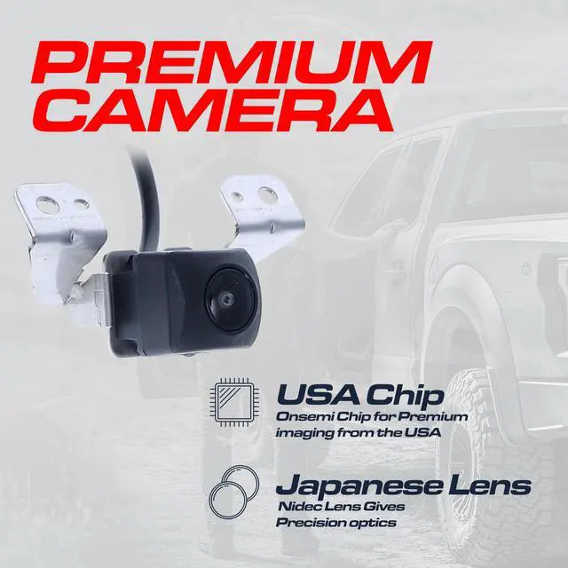 Alt view image 4 of 6 - Replacement for Honda Pilot w/Wide Angle (2009-2012), Pilot w/o Wide Angle (2013-2015) Backup Camera OE Part # 39530-SZA-A01