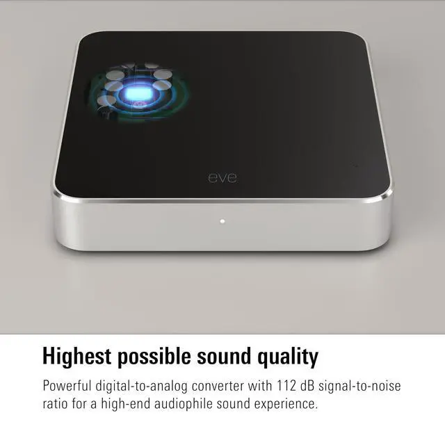 Alt view image 5 of 6 - Play Audio Streaming Interface for AirPlay, Upgrade to AirPlay audio streaming, Latency compensation, digital-to-analog converter, Three audio outputs, Apple Home, Ethernet, 2.4/5 GHz Wi-Fi