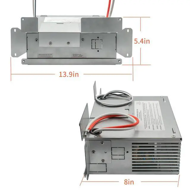 Alt view image 2 of 4 - Power Components 6345RU 45RU 45 Amp Converter/Charger Three Current Stage Battery Charger
