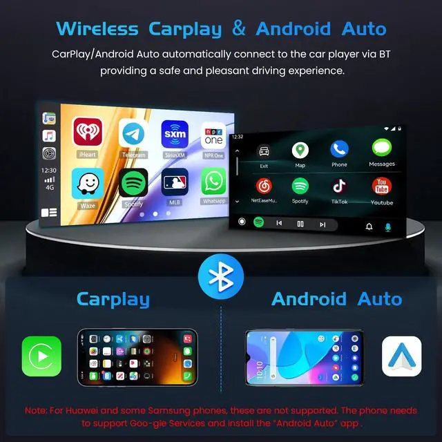 Alt view image 4 of 6 - 4G 128G for Mazda CX9 2007-2015 Radio CarPlay 10.1" Incell Touchscreen Car Stereo Android 15 Android Auto Bluetooth 5.0 GPS WiFi 15UI Backup Camera