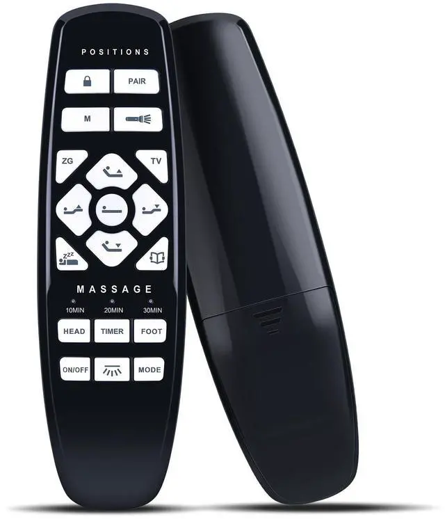 Main image of Replacement RF.27.19.02 for GhostBed Adjustabled Bed Remote Control, Compatible with Okin Adjustabled Bed, for Fromann, for King Luxury Black, for ASONLY