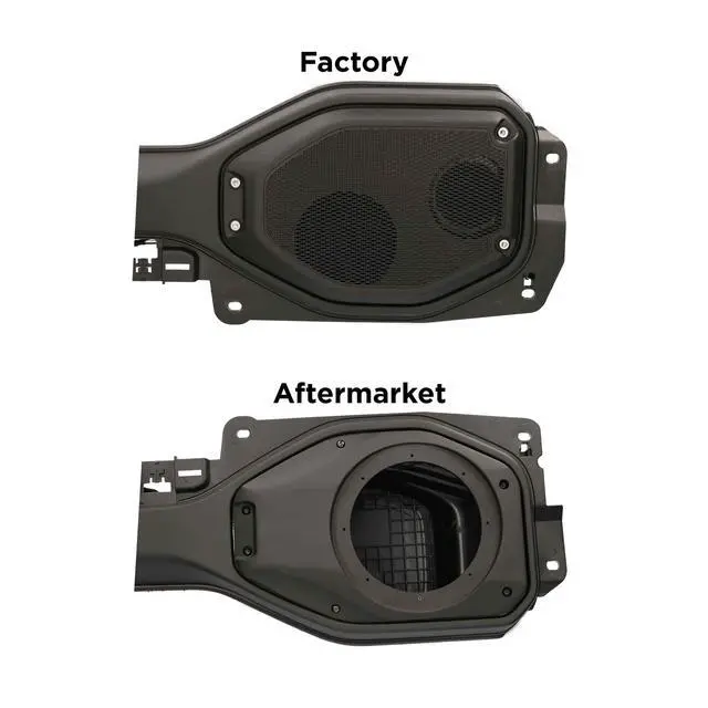 Alt view image 5 of 6 - JP1015 Soundbar Speaker Kits Wrangler 18-Up & Gladiator 20-Up