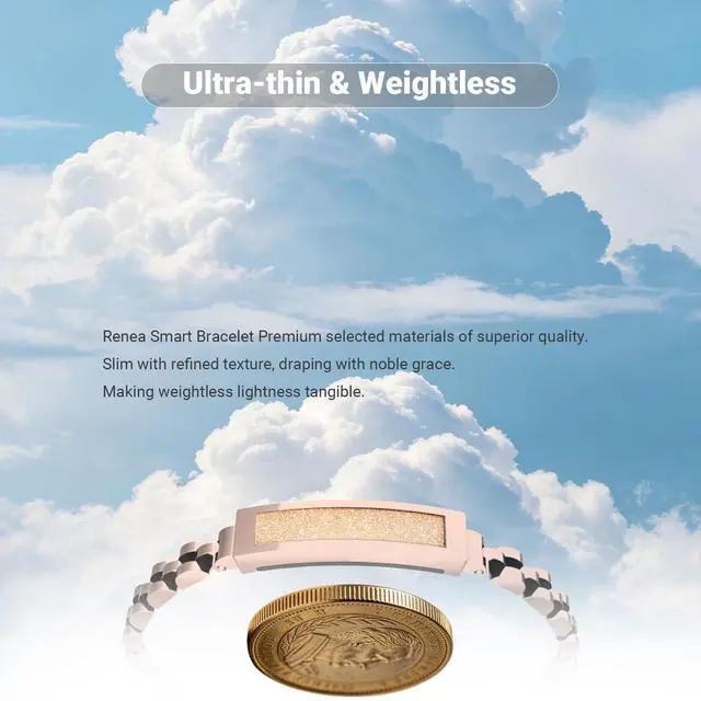 Alt view image 3 of 6 - Men & Women Smart Bracelet, Fitness Tracker/Wristband, All-Day Sleep Monitoring, Multiple Sports Modes, Long Battery Life, Easy Mobile Control, Free Android & iOS Apps (Gold)