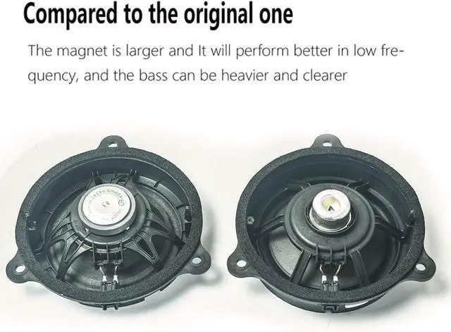 Alt view image 4 of 5 - Door Speaker Compatible with 2008 to 2022 2023 2024 2025 2026 Nissan Altima Pathfinder sentra Maxima Murano 4 ohm