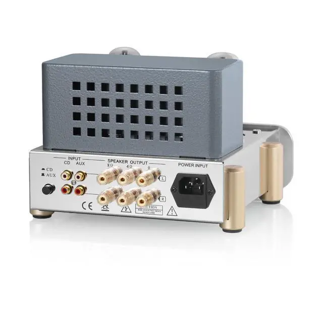 Alt view image 2 of 6 - F5 Pure Class A HiFi Vacuum Tube Amplifier - Single-Ended Stereo Amp for Home Audio System with RCA Inputs