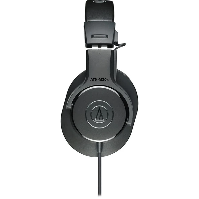 Alt view image 4 of 6 - ATH-M20x Closed-Back Monitor Headphones Bundle with Auray Headphones Holder and Headphone Case