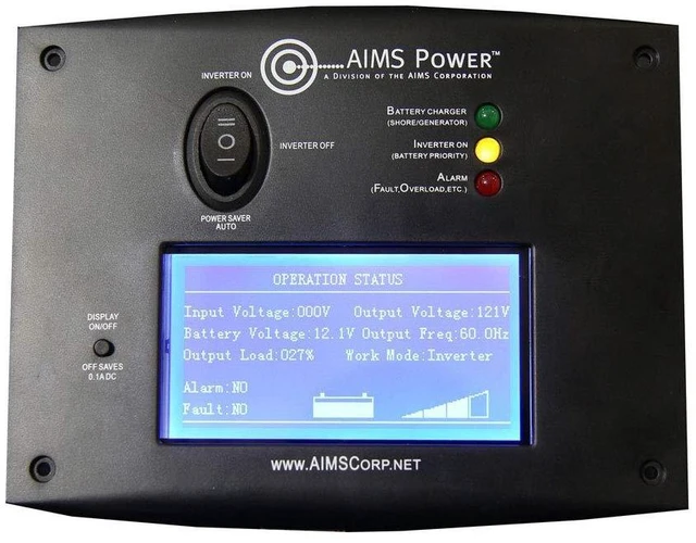 Main image of AIMS Remote Switch with LCD Monitoring Screen Low Frequency Only