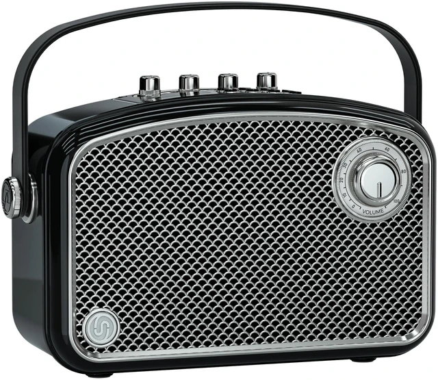 Main image of Bluetooth Speaker 120W Peak Powerful HiFi Loud Sound with Deep Bass, Dual DSP Chips, Bass/Treble controls, Vintage Decor Portable Wireless Boombox Speakers Ideal Gift for Party Camping Backyard