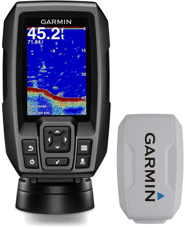Main image of Striker 4 3.5" Chirp Fishfinder GPS (010-01550-00) with Protective Cover