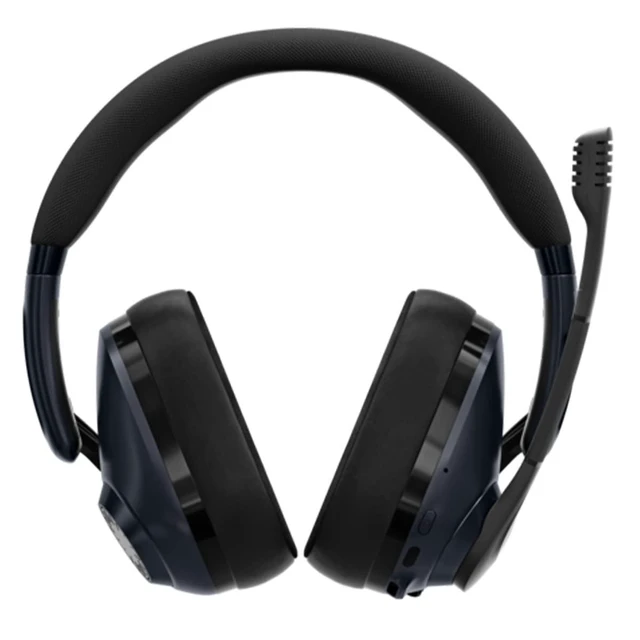 Alt view image 2 of 6 - Gaming H3Pro Hybrid Gaming Headset - PC Headphones with Microphone - Noise-Cancellation, Adjustable, Smart Button Audio Mixing, Bluetooth, Gaming Suite, Surround Sound - Windows 10,Midnight Blue