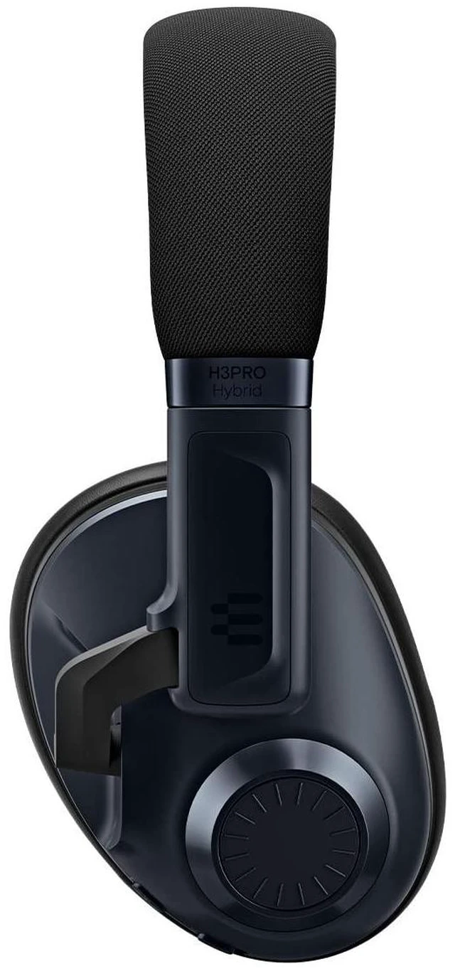 Alt view image 6 of 6 - Gaming H3Pro Hybrid Gaming Headset - PC Headphones with Microphone - Noise-Cancellation, Adjustable, Smart Button Audio Mixing, Bluetooth, Gaming Suite, Surround Sound - Windows 10,Midnight Blue
