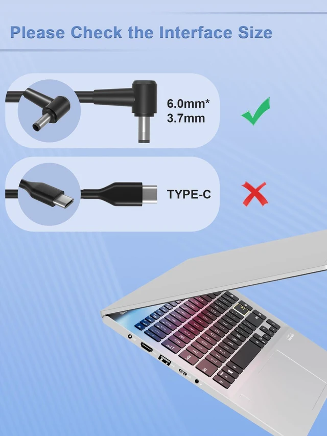 Alt view image 2 of 6 - 280W Charger Compatible with Asus ROG Strix Scar 17 15 G18 G17 G16 G15 G733 G732 G614 G814 G713 G513 G533 G703 Flow X16 TUF A16 Zephyrus Duo 16 15 S17 S15 M16 G16 G15 G14 Laptop Power Adapter