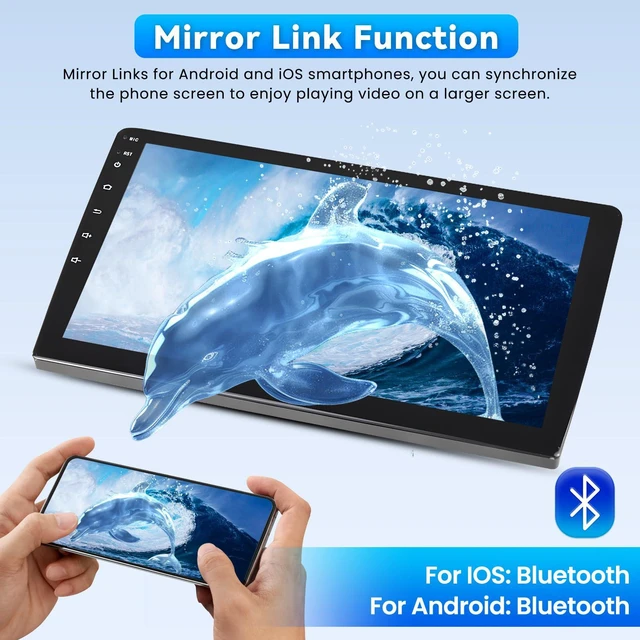 Alt view image 5 of 6 - 4+64G Android 15 Car Radio for Kia Optima K5 2010 2011 2012 2013, 9 inch IPS Touch Screen for Optima K5 Car Stereo Wireless CarPlay Android Auto Bluetooth 5.0 32EQ DSP 1280 * 720 GPS SWC