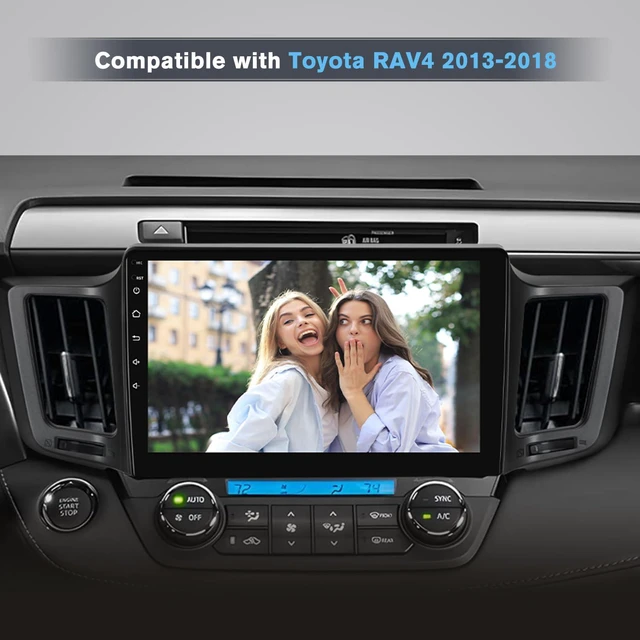 Alt view image 3 of 6 - CarPlay Android 15 Car Stereo for Toyota RAV4 20132018, 10.1" HD Touch Screen Radio, 4GB RAM 64GB ROM, Wireless CarPlay & Android Auto, Bluetooth, 5G WiFi, GPS, AM/FM, Backup Camera, SWC, DSP