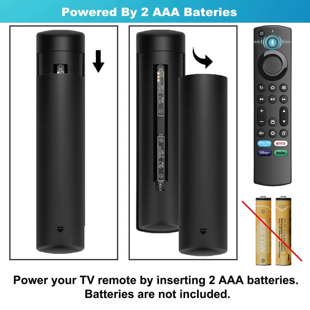 Alt view image 4 of 6 - Replacement Remote for Amazon Fire TV Alexa Voice | Universal TV Remote Compatible with Insignia, Toshiba, Amazon Fire Smart TV