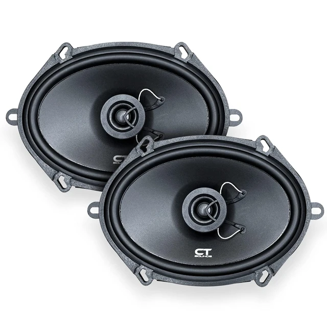 Alt view image 2 of 6 - BIO-5X7-COX 5x7 Inch Coaxial Car Speakers, 160 Watts Max, Pair