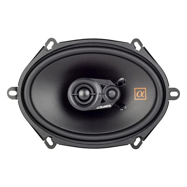 Alt view image 3 of 6 - 1 Pair of NS683 Neuron Series 6x8/5x7 (360 Watts Max for The Pair) 180 Watts Max Per Speaker 3-Way Full-Range Car Audio Speaker with PEI Dome Tweeter Polypropylene Cone