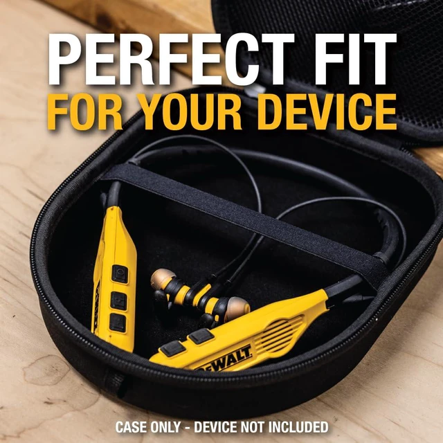 Alt view image 3 of 6 - Heavy Duty Protective Headphone Case for Pro Max Neckband | Lightweight w/EVA Earphone Hard Shell Case, Headset Travel Carry Shockproof, Water-Resistant, Soft Interior & Accessory