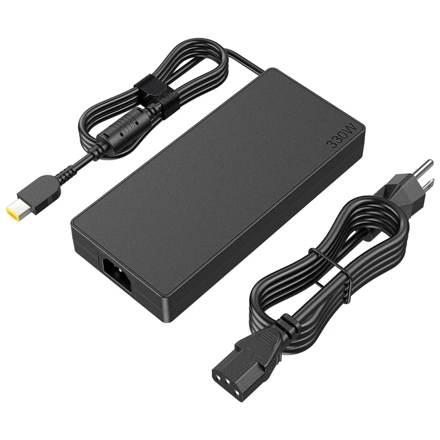 Alt view image 2 of 6 - 330W Slim Charger Compatible with Lenovo Legion 9 9i Pro 7 7i Pro 5 5i Gen 8 9 16IRX9H 16IRX8H 16ARX8H 16IRX9 16IRX8 Gaming AC Adapter, RTX 4090 4080 4070 Power Supply