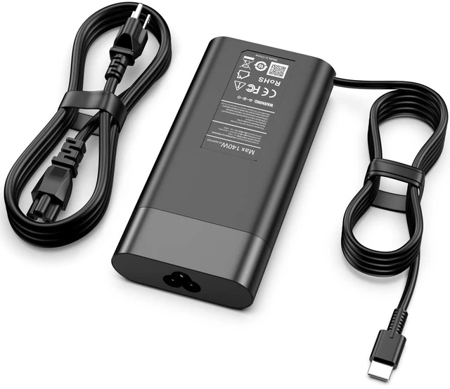 Main image of 140W USB C Charger Compatible with HP ZBook 8 G1i/G2i/G2a 14 16 | for ZBook Ultra G1a, for Omen Transcend Laptop 14-fb0000, for Spectre x360 16-aa0000, Type-C Power Cord, Fast Charging