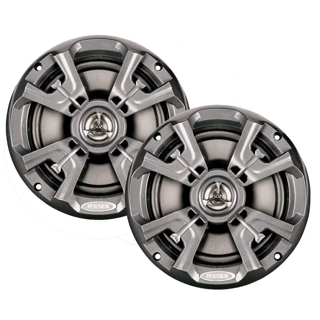 Alt view image 2 of 6 - MSX60RVR Marine Speakers 6.5" Coaxial Speaker, Completely Waterproof With UV Resistant Materials To Withstand the Outdoor Elements, Sold as Pair, Graphite Gray