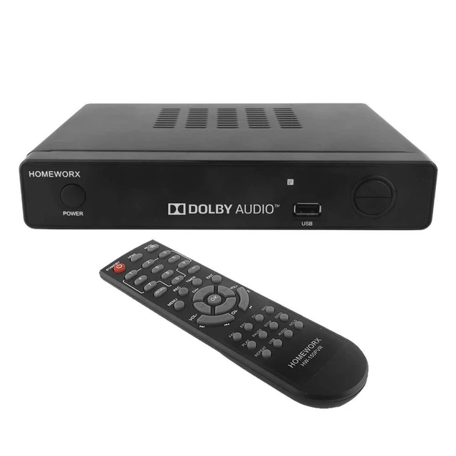 Alt view image 2 of 6 - HomeWorx ATSC Digital Converter Box with TV Tuner, TV Recording, USB Multimedia Function (HW-150PVR-Y22)