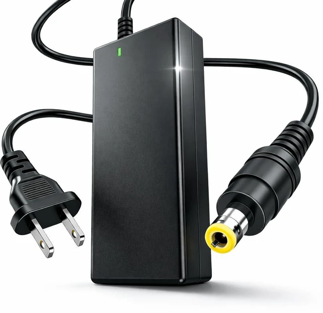 Main image of 12V 5A 60W Monitor Power Adapter Replacement AC DC Supply Cord with 5.5x2.5mm Tip Compatible with C248W E248W C275W