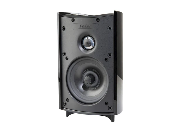 Alt view image 3 of 6 - ProMonitor 800 2-Way Satellite or Bookshelf Speaker | For Home Theater Speaker System, 5-Way binding Post, Easy Mounting (Single, Black)