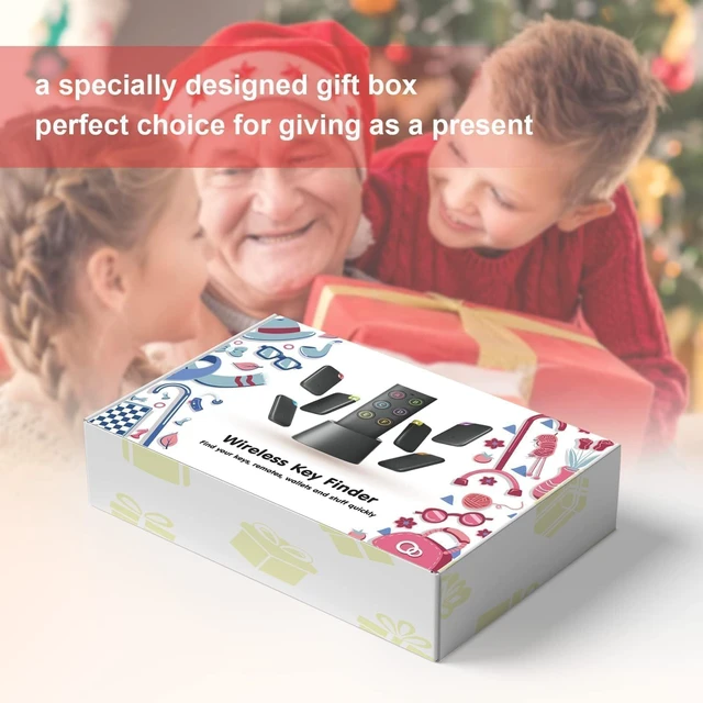 Alt view image 2 of 5 - Key Finder-Easy-to-use Anti-Loss Device with 6 Color-Coded Receivers and Rf Transmitter Remote Control Finder,Key Finder Locator with Sound - Remote Finder-Gift Design for Mom and Dad
