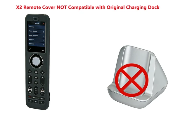 Alt view image 3 of 6 - Case Cover for SofaBaton X2 Universal Remote Control Protector Sleeve - Black